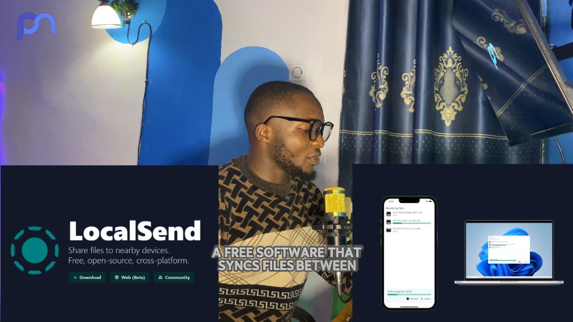 How to Sync Data Between Local Devices Without Internet - LocalSend 